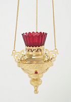 3410020 Лампада подвесная № 9 золочение