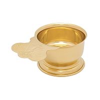 3220102 Ковш для теплоты №5 золочение