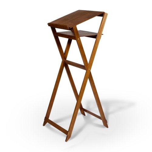 2260023 Аналой складной с деревянным верхом №1 с полкой 2260023 Аналой складной с деревянным верхом №1 с полкой