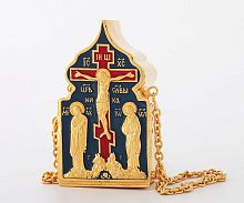 3130074 Дароносица №5 золочение эмаль