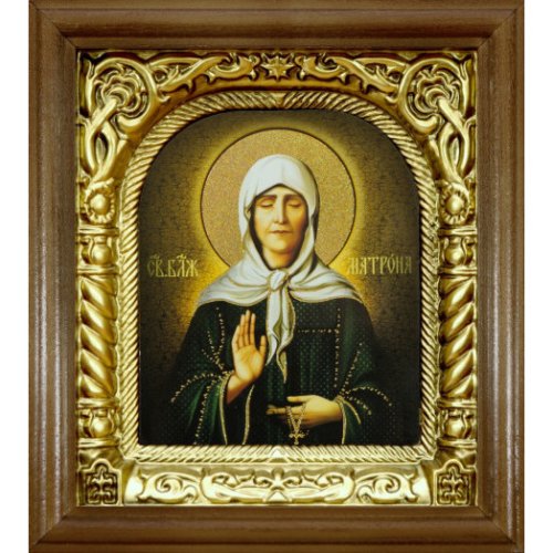 160104 Икона с окладом Арка (175*195) итал. орех