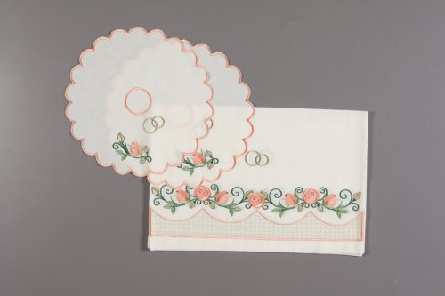 4460447 Рушник венчальный вышитый и прихватки 4460447 Рушник венчальный вышитый и прихватки