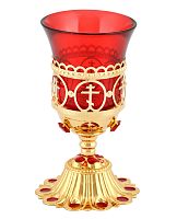 3410184 Лампада напрестольная №12 эмаль золочение